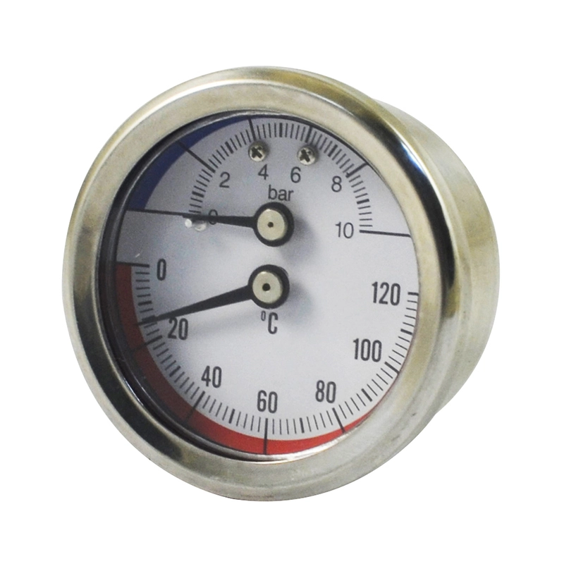 Liquid Filled Bimetal Thermomanometer